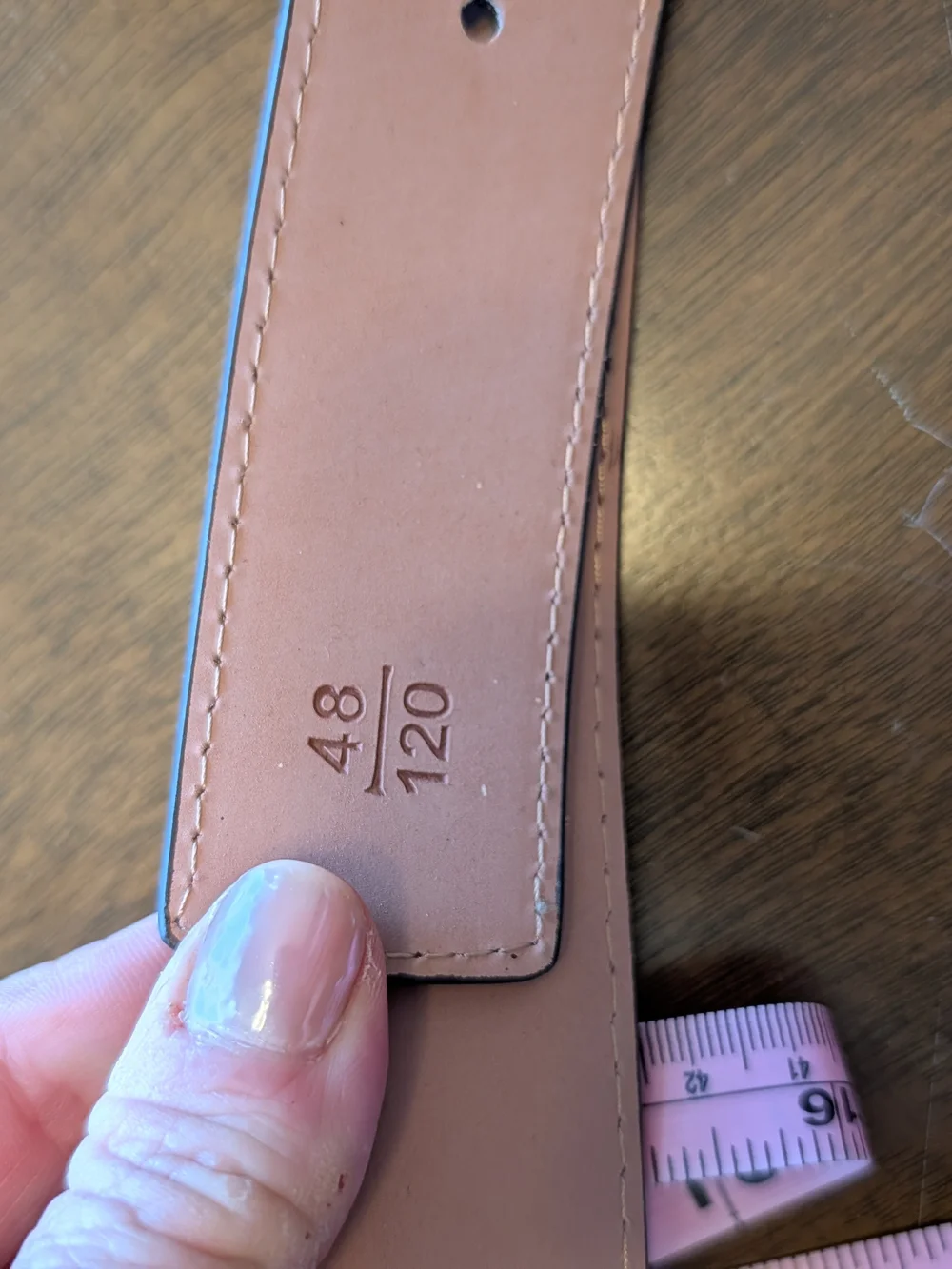 Louis Vuitton classic belt